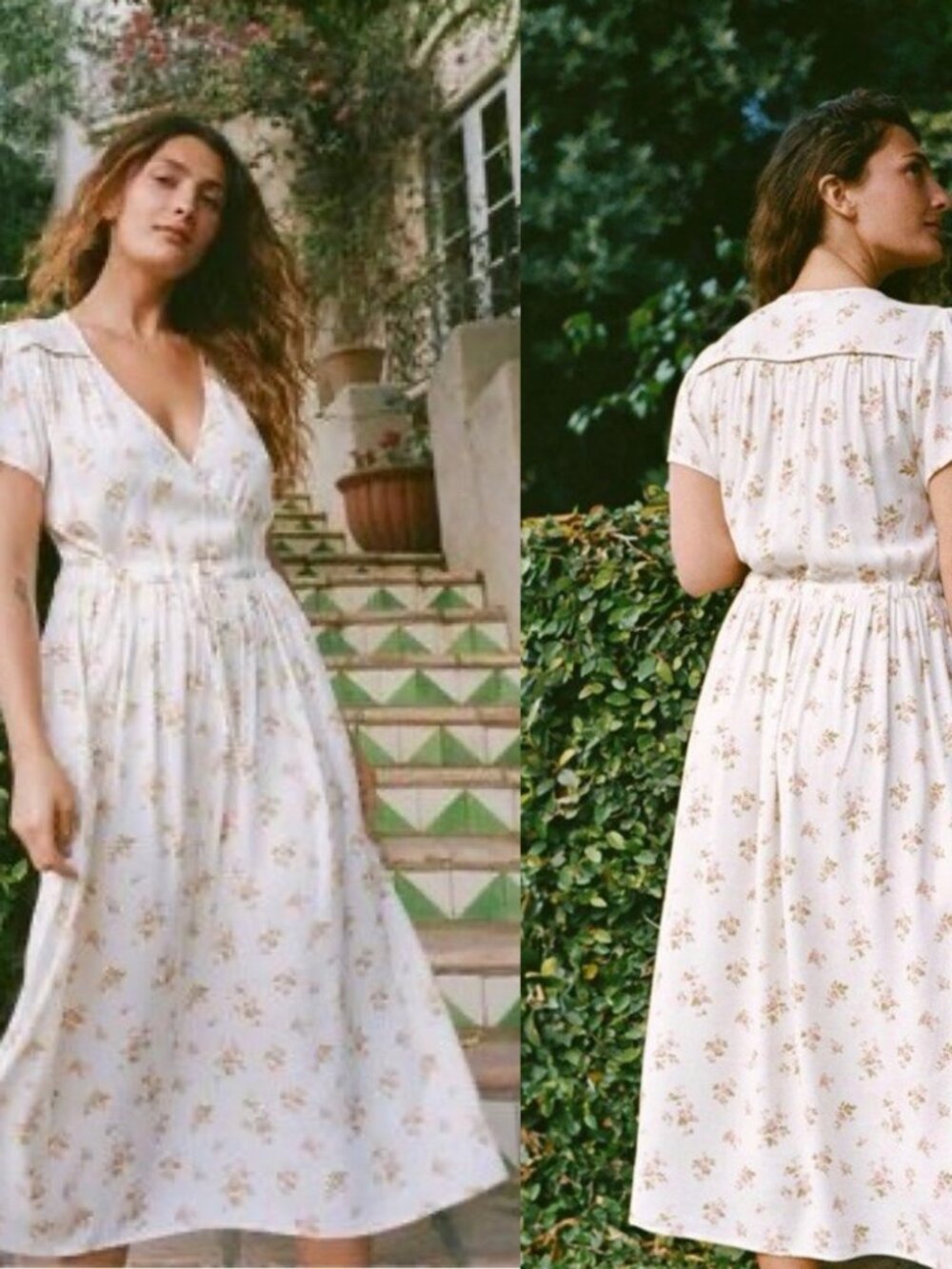 Christy Dawn Dawn Dress with Pink Floral Print